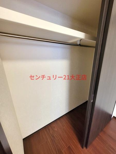 プレジオ弁天町の収納