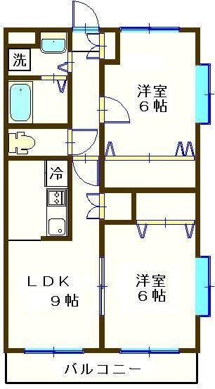 ノーブルマンション相模大野の間取り