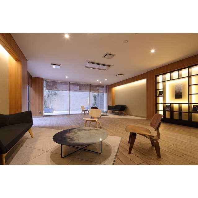ＯＮＥ　ＲＯＯＦ　ＦＬＡＴ　ＴＳＵＫＩＳＨＩＭＡのエントランス