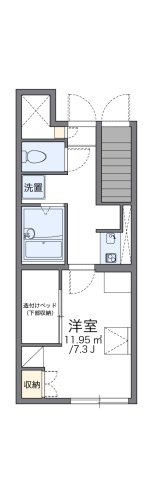 レオパレス三田の間取り