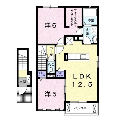 【間取り】 | ライヴズ　Ｂ