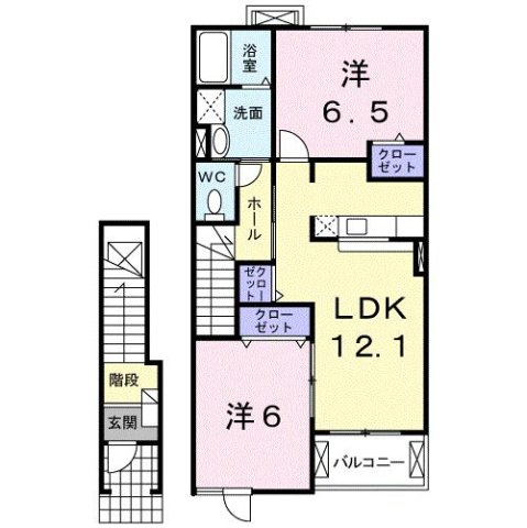 【間取り】 | エテルノ　Ⅰ