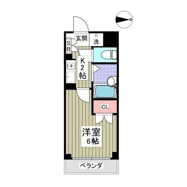 川口プラザＤの間取り