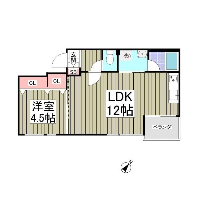 ジャルディーノの間取り