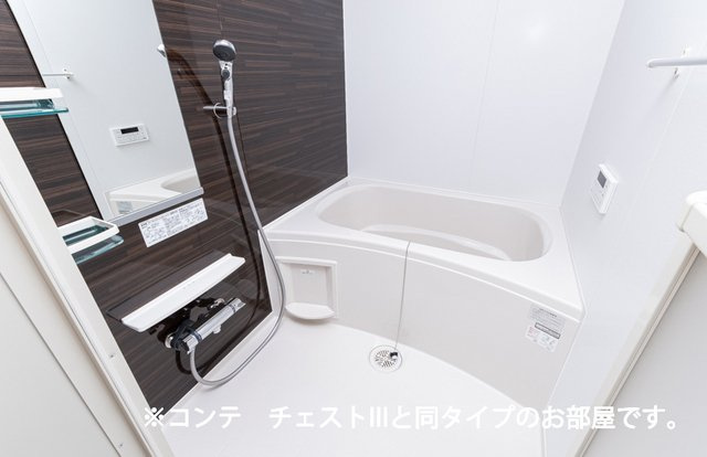 ヒカルサ東鷲宮の浴室