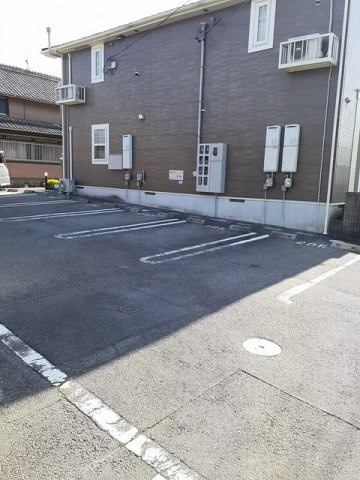大樹の駐車場