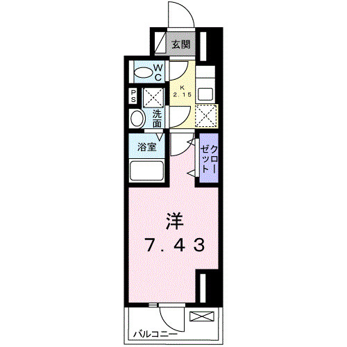 プラーサート　南観音の間取り