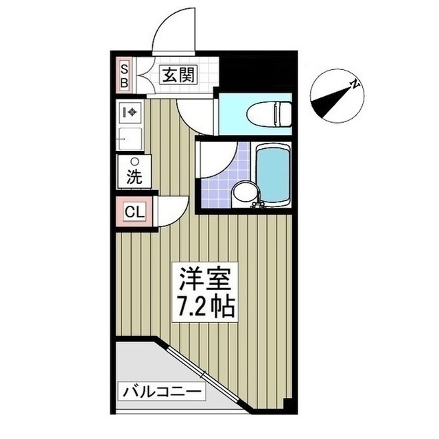 パワーク調布の間取り