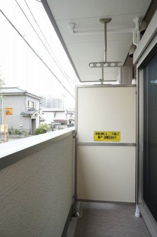 フォンテーヌ西所沢のバルコニー