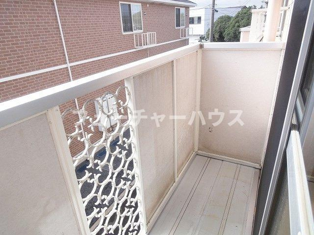 エルディム飯島Ａのバルコニー