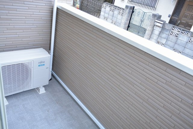 フォンテーヌ新高根のバルコニー
