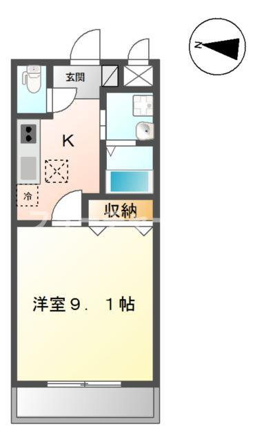 アリエッタ赤塚の間取り