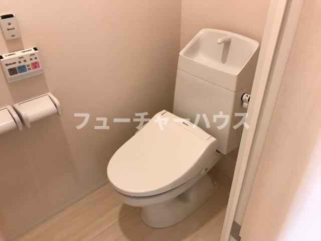 アリエッタ赤塚のトイレ|シャワー付トイレ