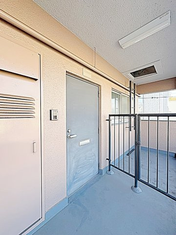 コーポ竹味の玄関