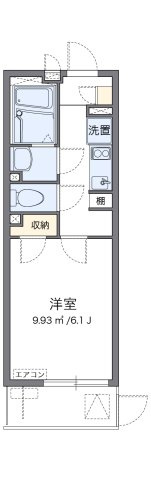 レオネクスト舟橋の間取り|代表的な間取のため実際の間取とは異なる場合があります