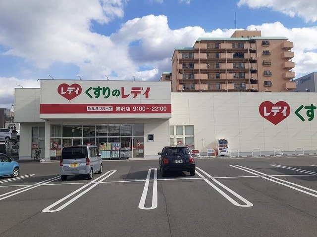 エレガント・サニーヒルの周辺|くすりのレデイ美沢店様まで900m