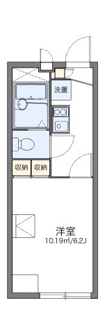 レオパレスヴァンの間取り|代表的な間取のため実際の間取とは異なる場合があります