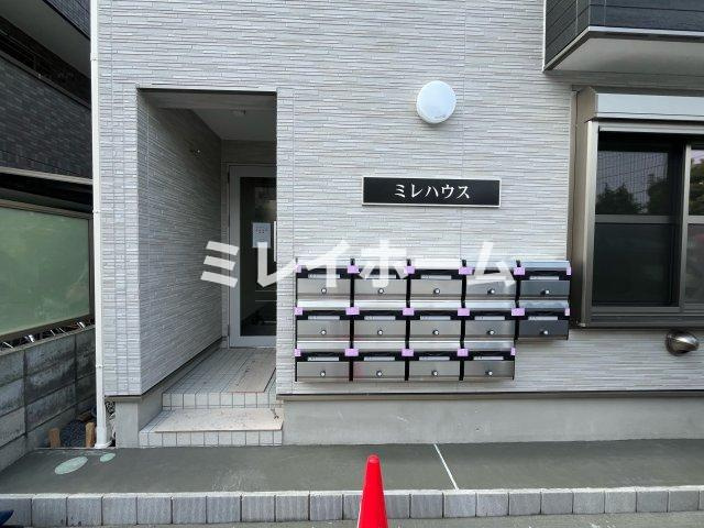 ミレハウスのエントランス