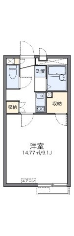 レオネクストムカイハラⅡの間取り