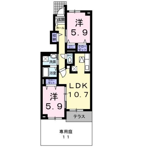 フォーリーフ・クローバーの間取り