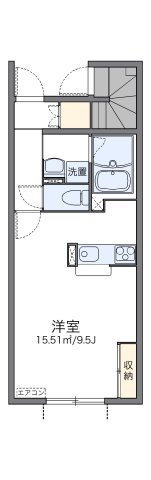 レオネクストソレイユ柏Ⅱの間取り