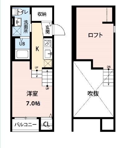 ドリテグランツの間取り|使いやすい間取りです。