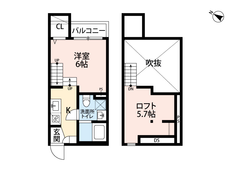 CRASTINE大橋(クラスティーネ大橋)の間取り|使いやすい間取りです。