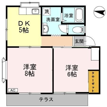 ハイツアベニールの間取り