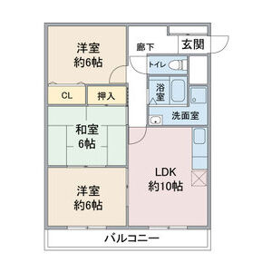エクセル田幡の間取り