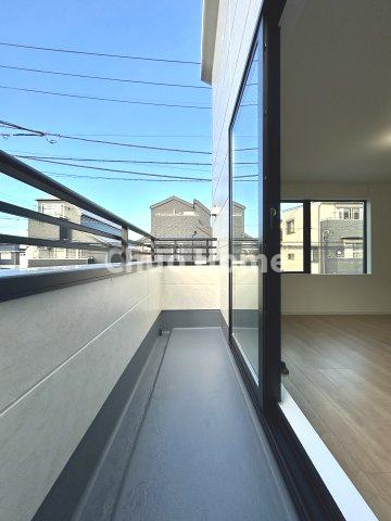 江戸川区大杉5丁目新築分譲住宅のバルコニー|バルコニー