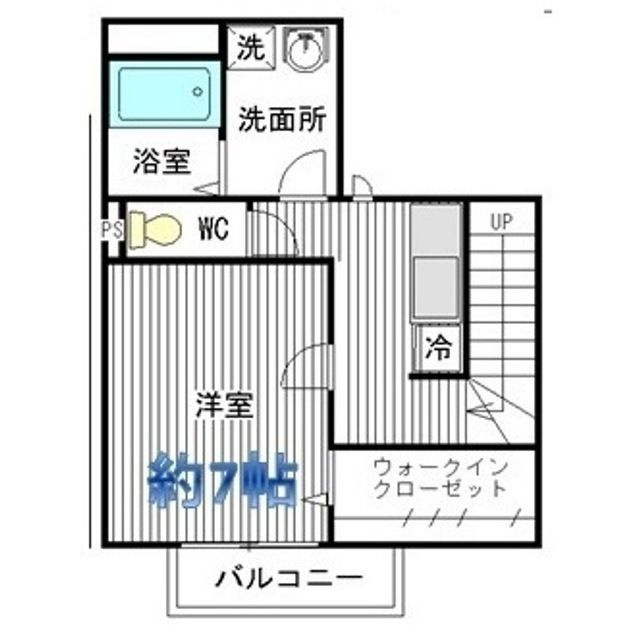 アスピリア Aigleの間取り