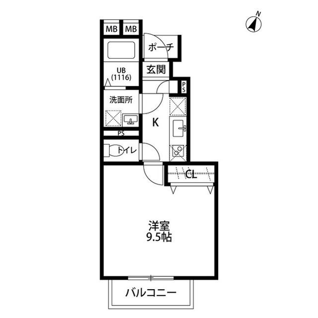 アスピリア チタの間取り