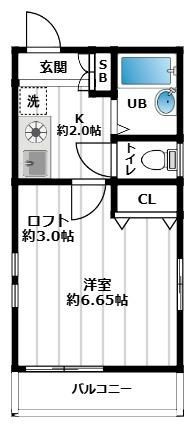 グランメールⅢの間取り