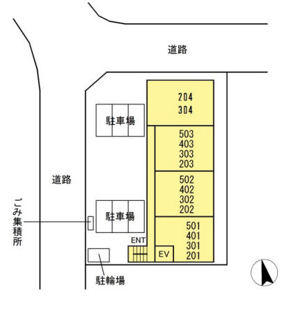 コンフォートレジデンス上大岡XIの区画図