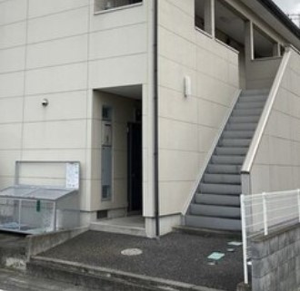 久保田ハイツひまわりＢのエントランス