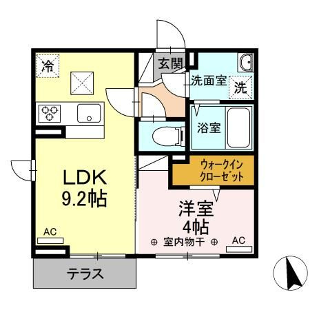 ドルチェ山手の間取り