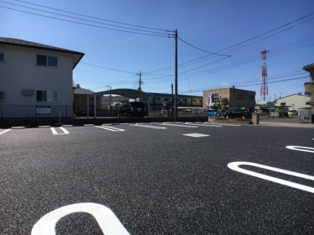 【駐車場】 | グリーンライズ Ａ | 駐車場