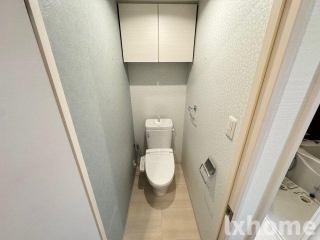 オアシスブリリアントのトイレ|落ち着いた色調のトイレです