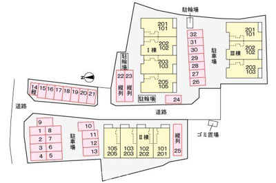 【駐車場】 | ルーベル北方Ⅲ