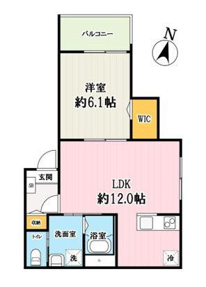 ソレイユ指扇土屋の間取り