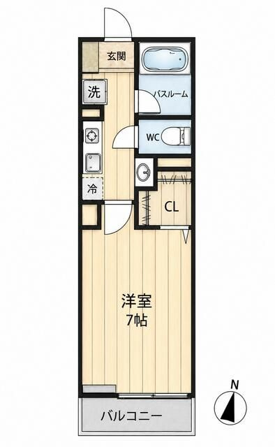 クアドリフォリオ川越の間取り