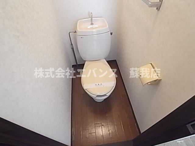 【トイレ】 | タウニー浜野B | トイレです
