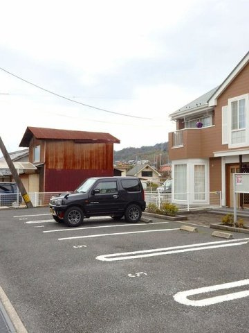 グリーンパレスＢの駐車場|駐車場です