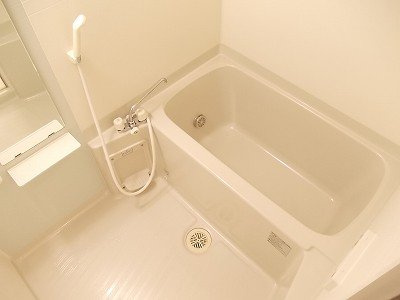 ルーラルⅡの浴室|日々の疲れを癒すお風呂付です
