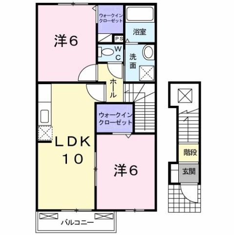 ラ・ポム・ヴェールの間取り