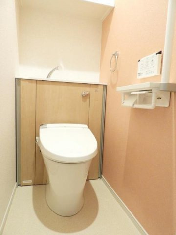 シャルム肥後Ⅱのトイレ|落ち着いたトイレです
