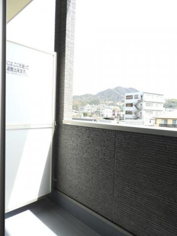 シャルム肥後Ⅱのバルコニー|バルコニー付きです