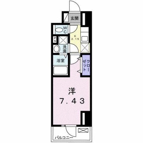 プラーサート　南観音の間取り