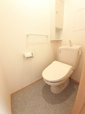 ＨＡＹＡＴＥⅡのトイレ|清潔感のあるトイレです