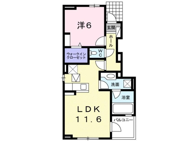 アイリスＥの間取り